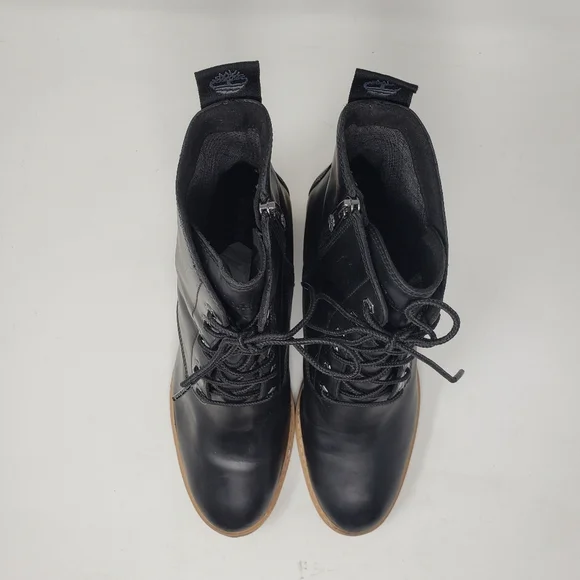 Timberland Women’s Sienna Black Lace-up Boots size 10 - Picture 2 of 8